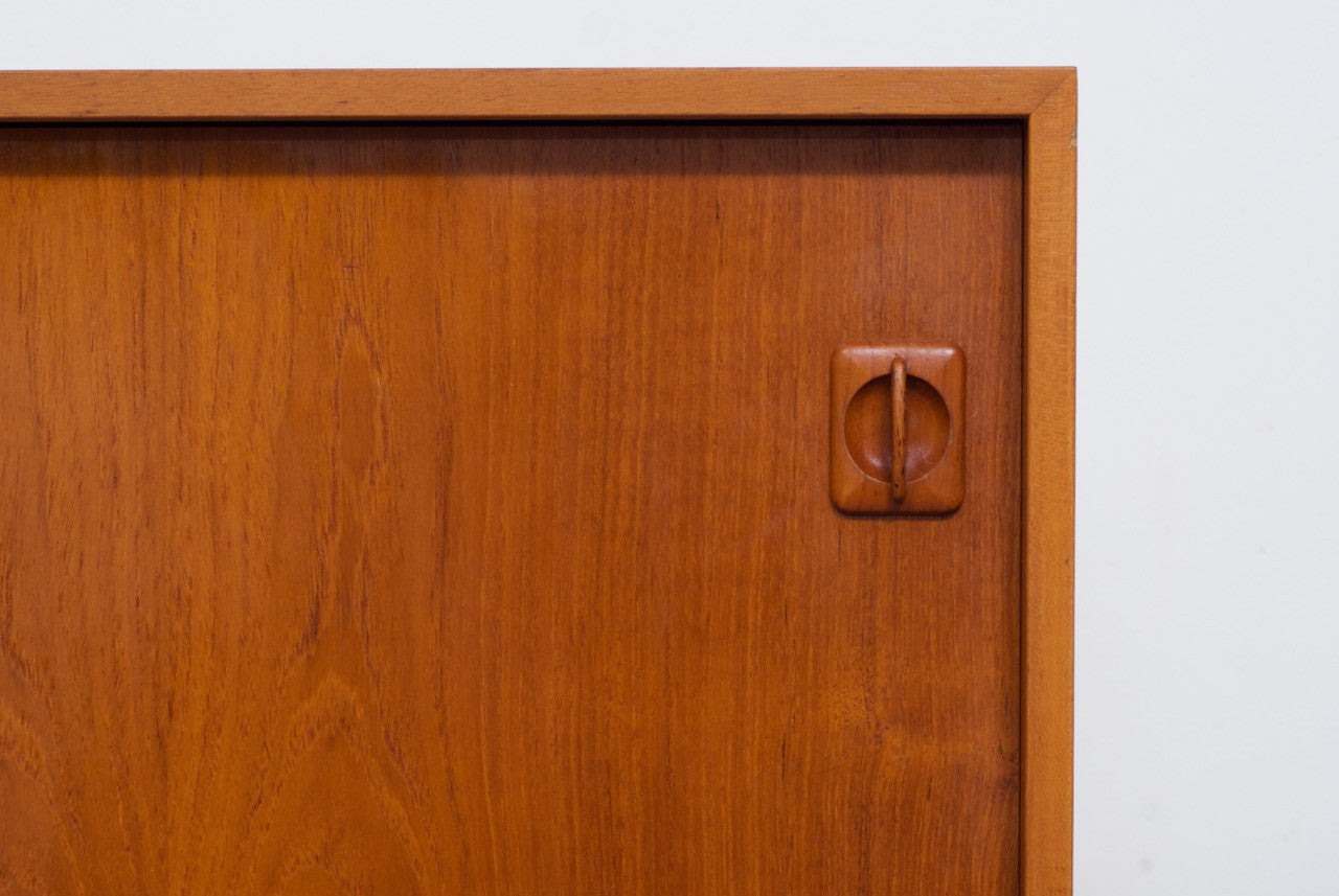 Short teak sideboard