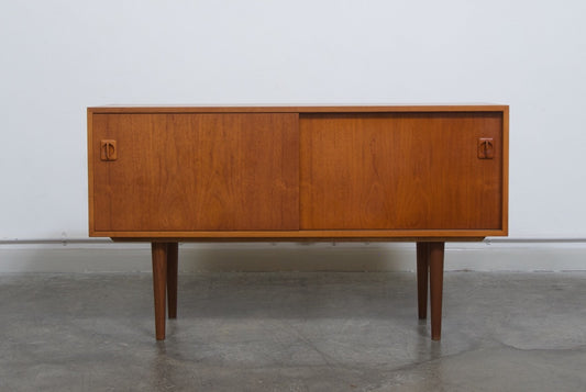 Short teak sideboard