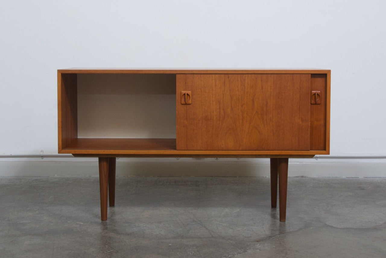 Short teak sideboard