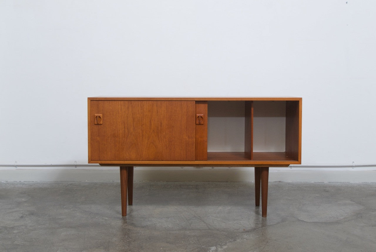 Short teak sideboard