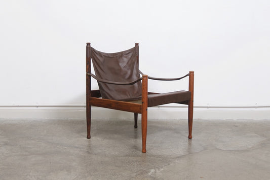 Pair of safari chairs by Eric Wørts