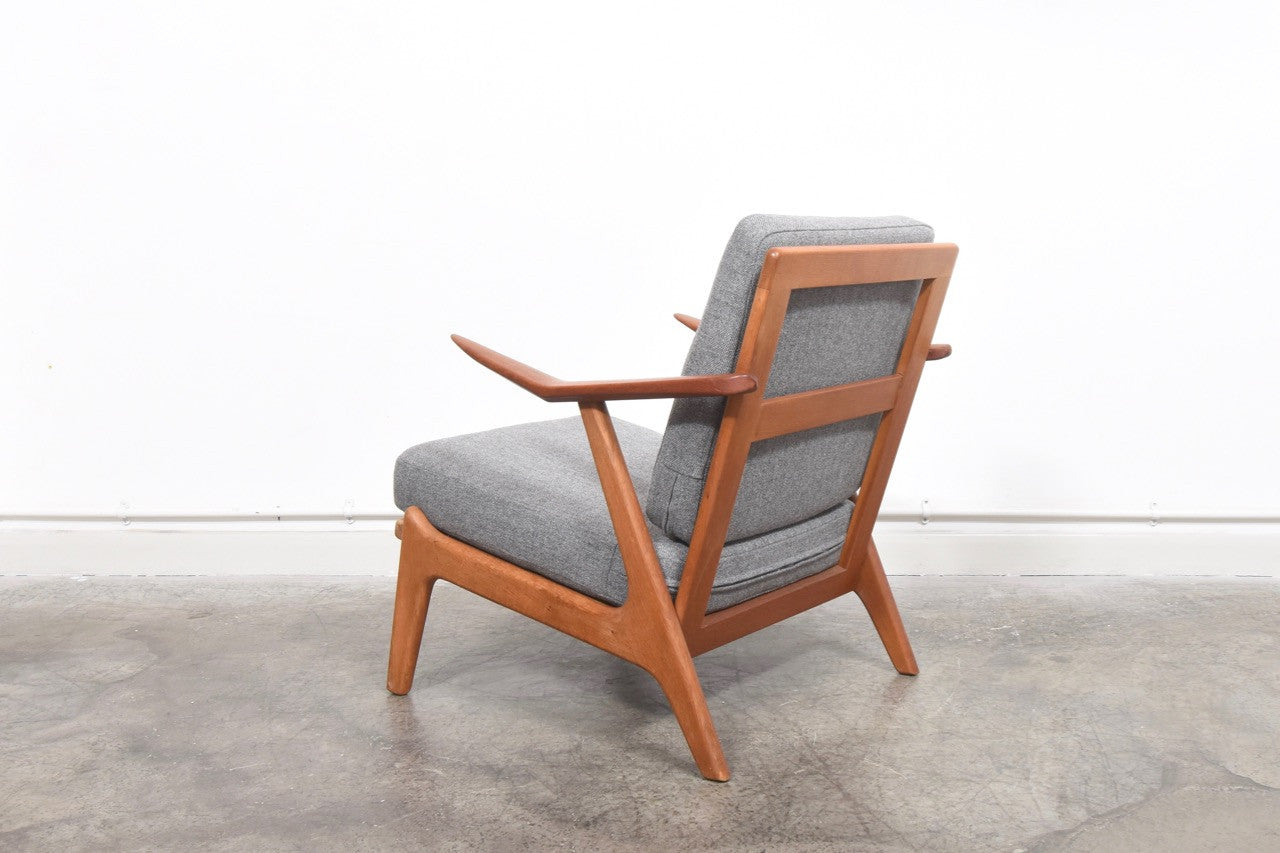 Teak lounge chairs by H. Brockmann Petersen