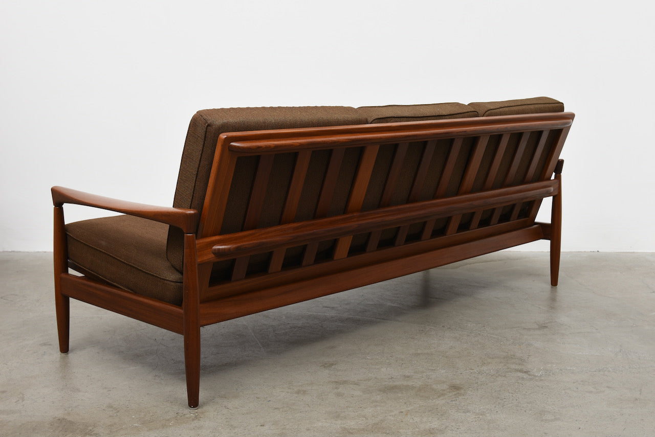 New upholstery included: 1950s 'Kolding' sofa by Eric Wörts