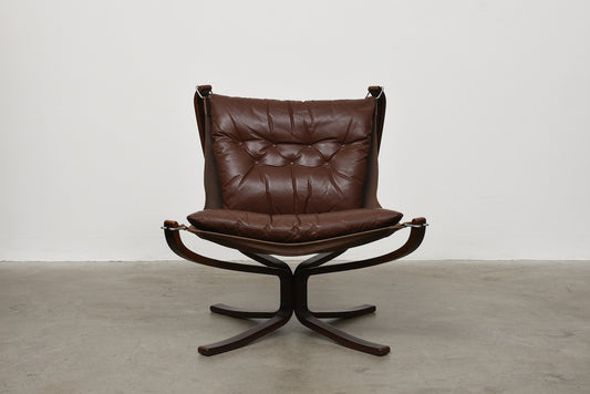 1970s Falcon chair by Sigurd Ressell