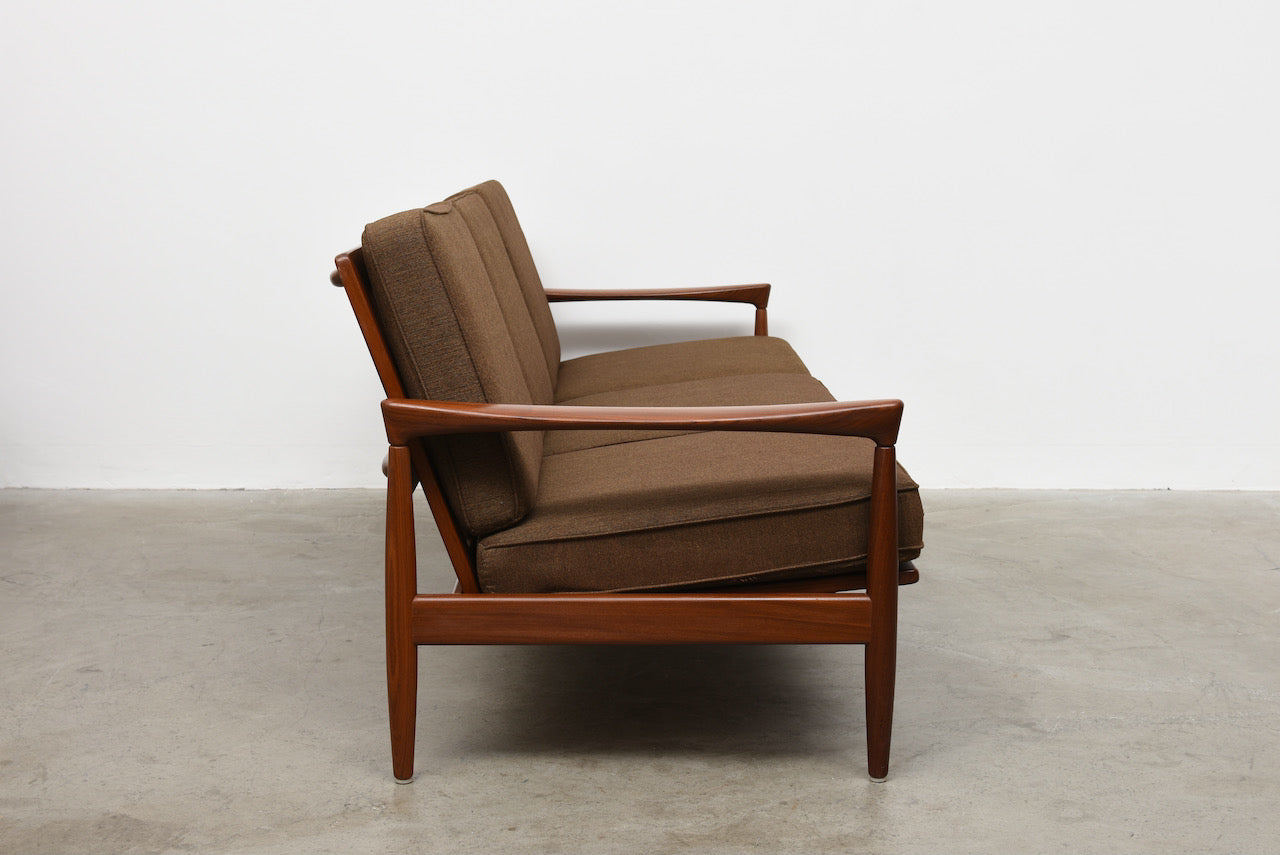 New upholstery included: 1950s 'Kolding' sofa by Eric Wörts
