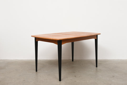 1950s extending teak dining table