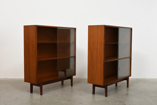 One available: Teak bookshelves by Robert Heritage