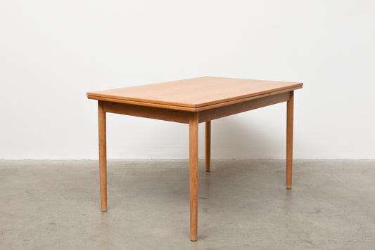 1960s Danish oak dining table