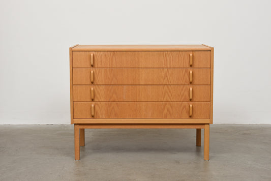 1960s Swedish chest of drawers in oak