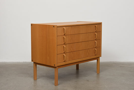 1960s Swedish chest of drawers in oak