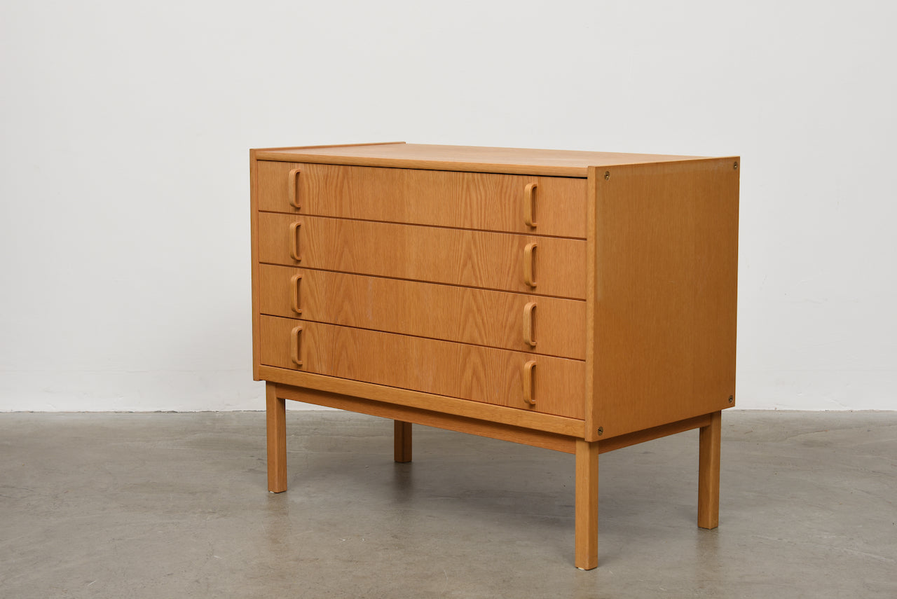 1960s Swedish chest of drawers in oak