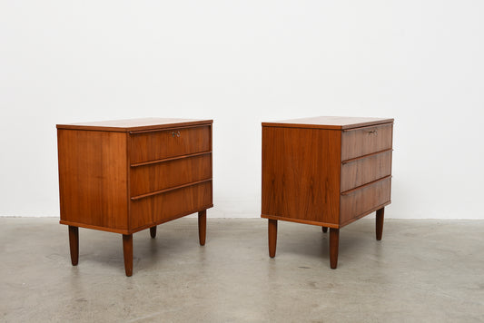 One available: 1960s teak chest of drawers