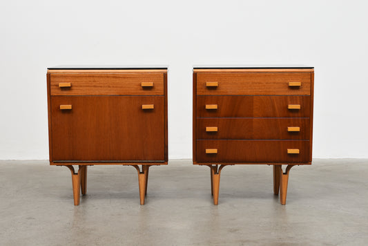 1960s bedside tables by Novy Domov