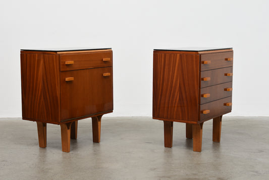 1960s bedside tables by Novy Domov