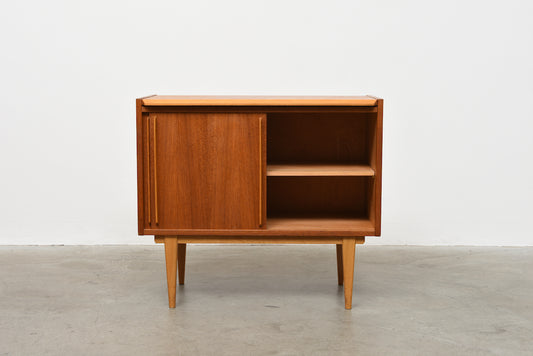 Short teak sideboard