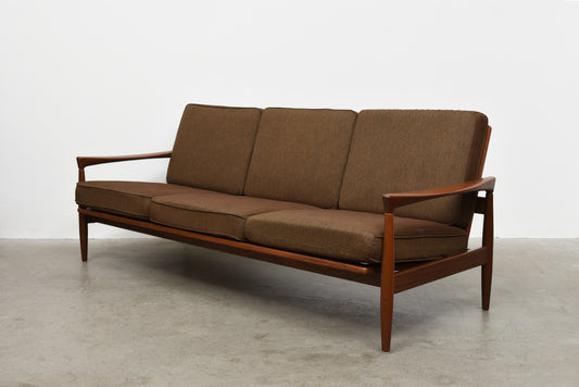 New upholstery included: 1950s 'Kolding' sofa by Eric Wörts
