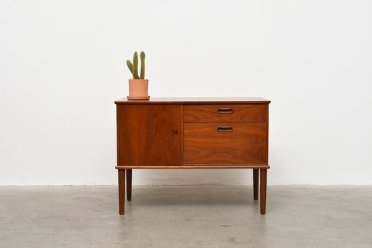 1950s low teak cabinet