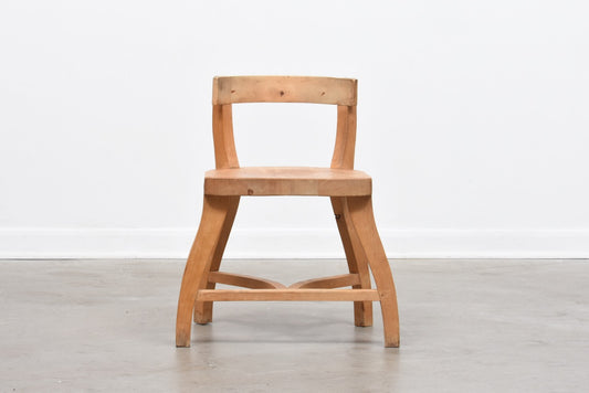 Two available: Early 1900s Swedish birch chairs