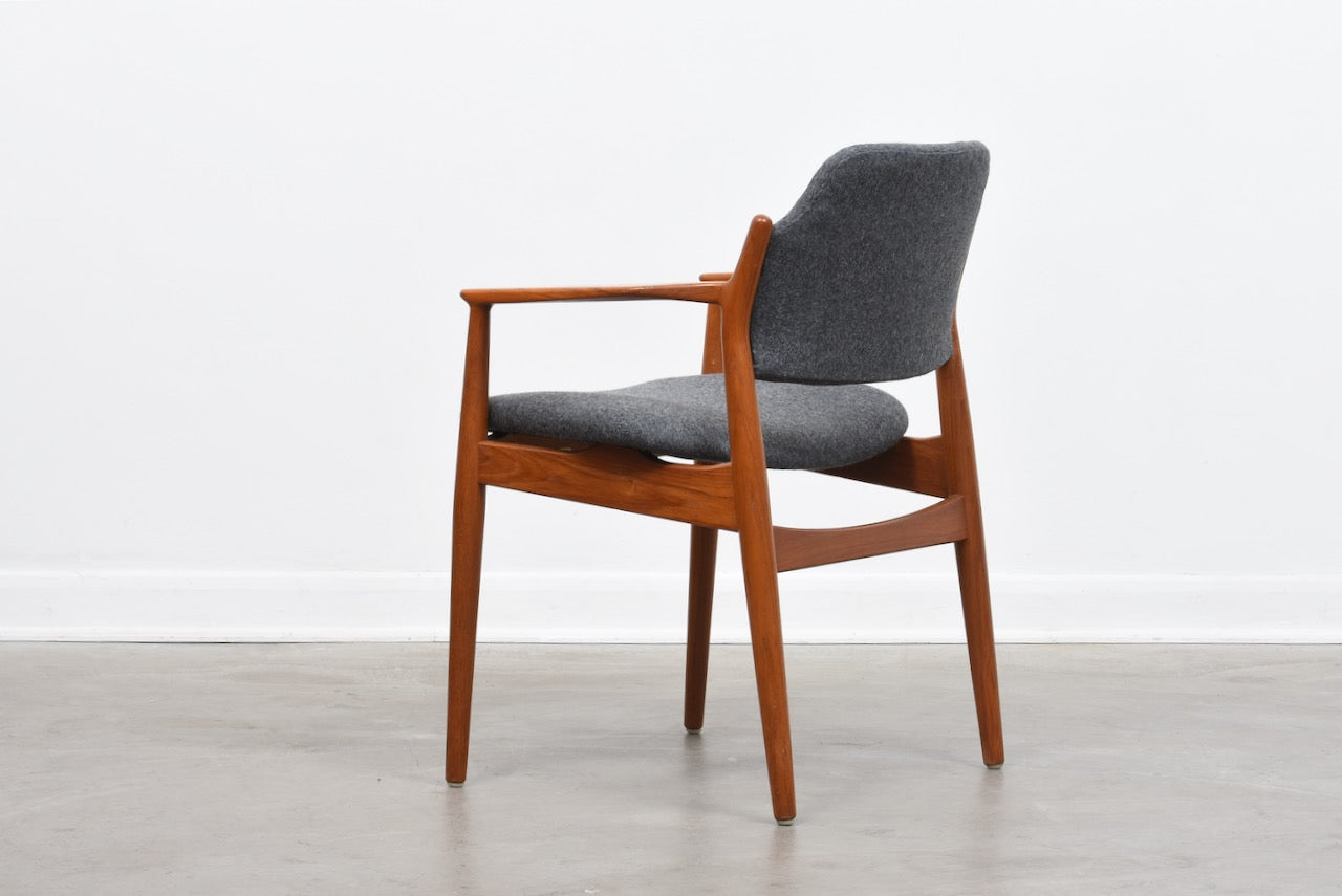 Model 62A teak armchair by Arne Vodder