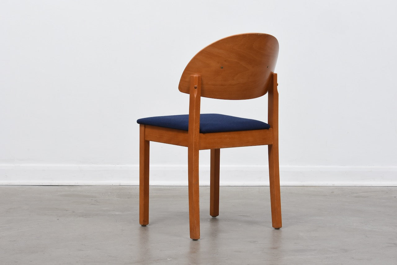 Set of four dining chairs by Baltzar Beskows AB