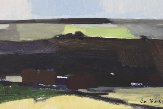 Oil painting by Evert Fährm