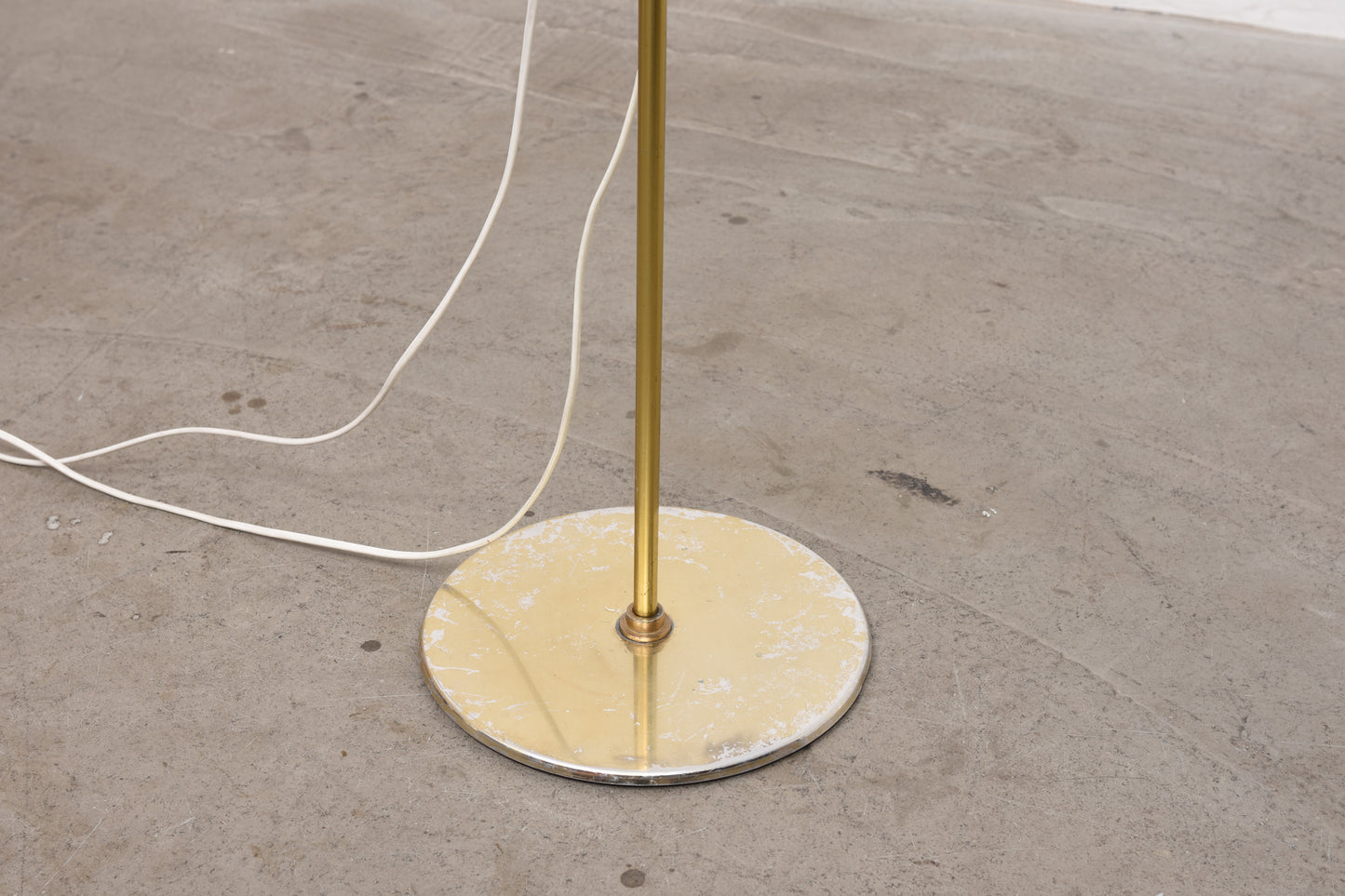 1960s brass floor lamp by Hemi