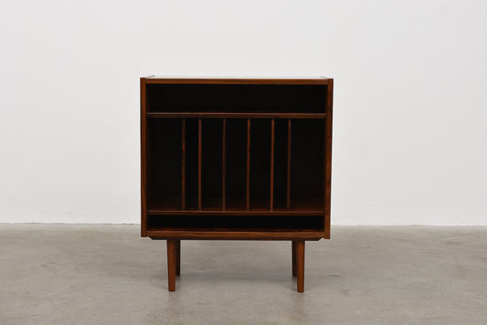 Rosewood vinyl storage cabinet