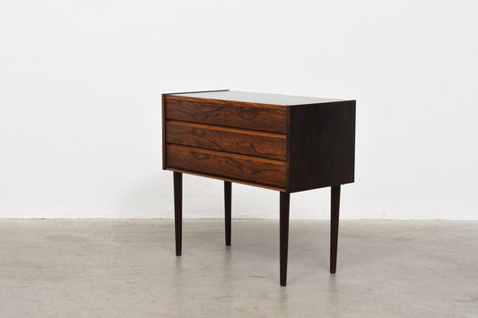 1960s low chest in rosewood