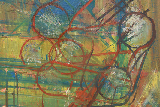 Vintage oil painting