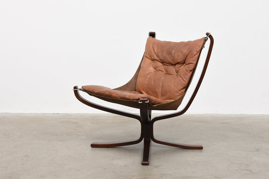 1970s Falcon chair by Sigurd Ressell