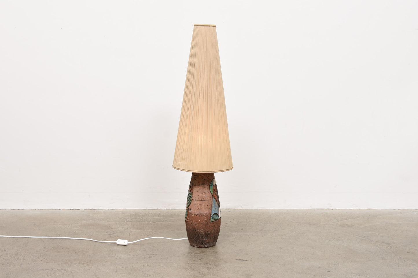Ceramic floor lamp by Tilgmans Keramik