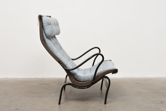 1970s 'Pernilla' lounger by Bruno Mathsson