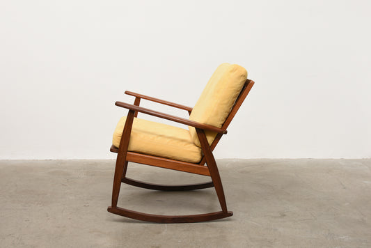 1960s teak rocking chair
