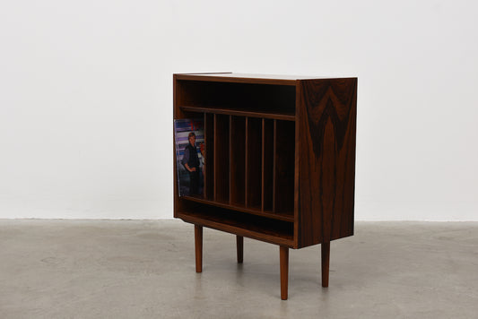 Rosewood vinyl storage cabinet