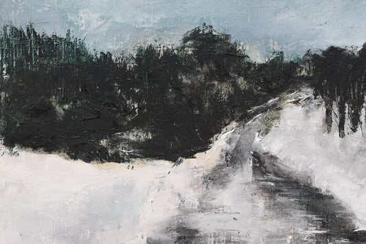 Oil painting by Hanna Brundin