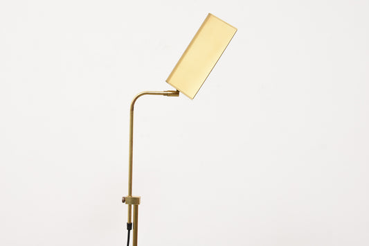 Vintage brass floor lamp by Frandsen
