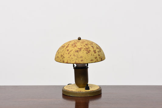 1940s metal table lamp