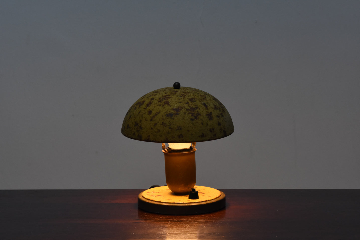 1940s metal table lamp
