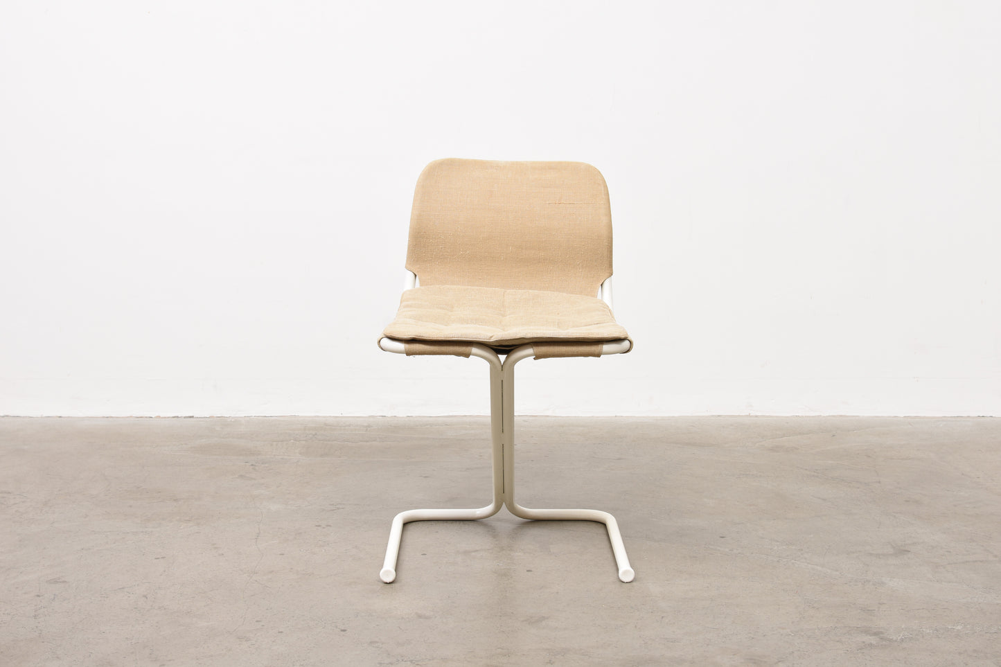 Set of metal + canvas chairs by Ekstrand & Norman