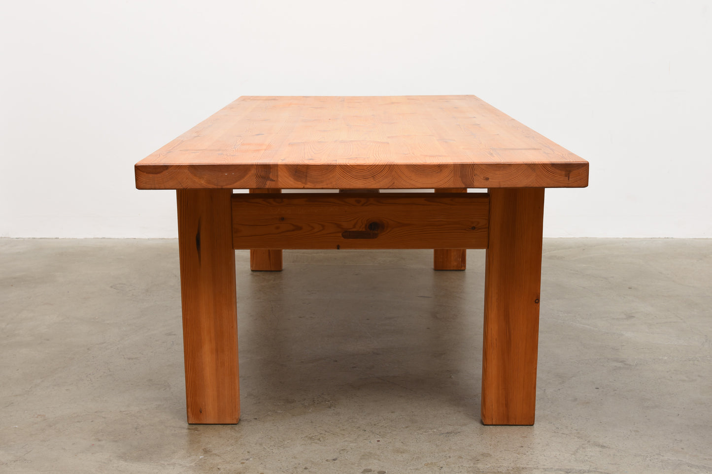 1970s pine dining table by Roland Wilhelmsson