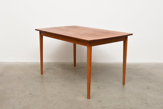 1950s extending dining table in teak