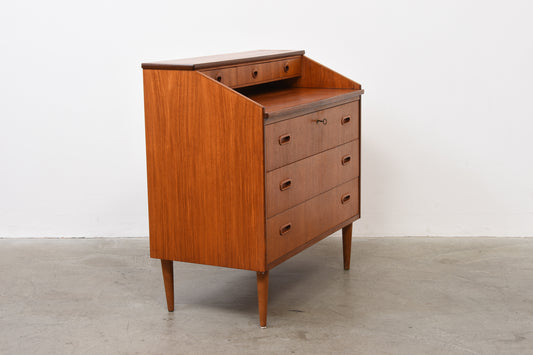 1960s Danish teak secretary