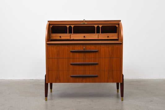 1950s Swedish teak secretary