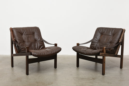 Two available: 1960s Hunter chairs by Torbjørn Afdal