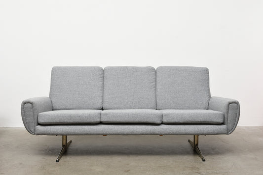 1960s three seater in felt wool