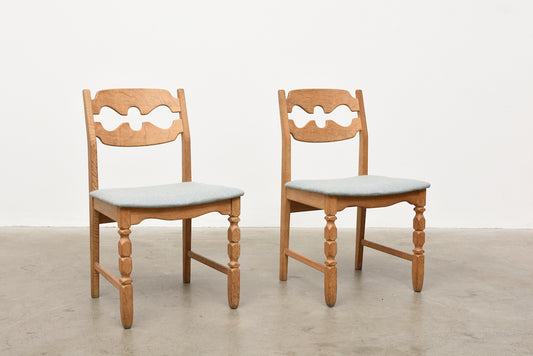 Two available: 'Razorblade' chairs by Henning Kjærnulf