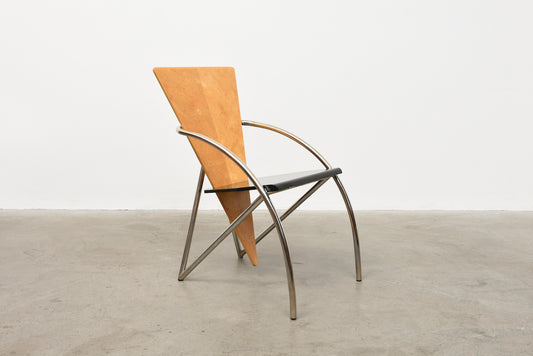 1980s 'Sitting Scultpure' chair by Klaus Wettergren