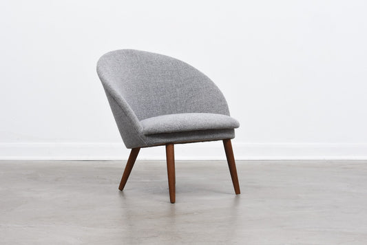 1960s occasional chair with new upholstery