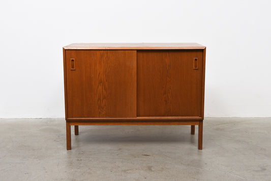 1960s oiled oak sideboard