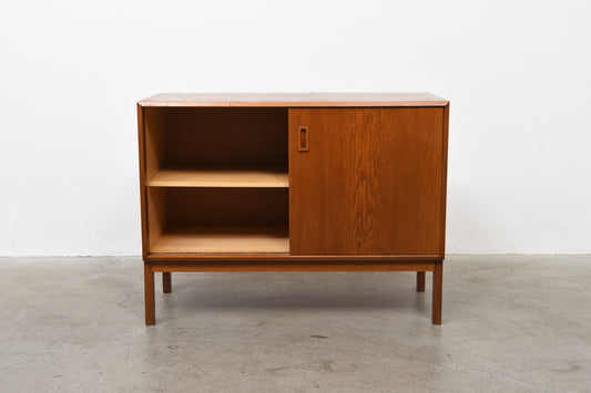 1960s oiled oak sideboard